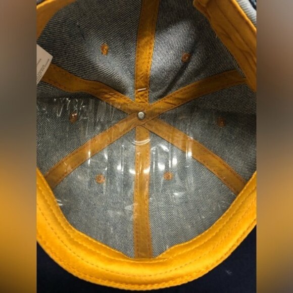 NWT Capelli New York denim rhinestone lace ball cap - Picture 10 of 12